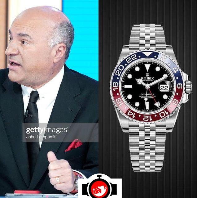 business man Kevin O'Leary spotted wearing a Rolex 
