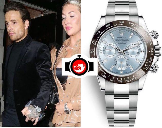 singer Liam Payne spotted wearing a Rolex 116506