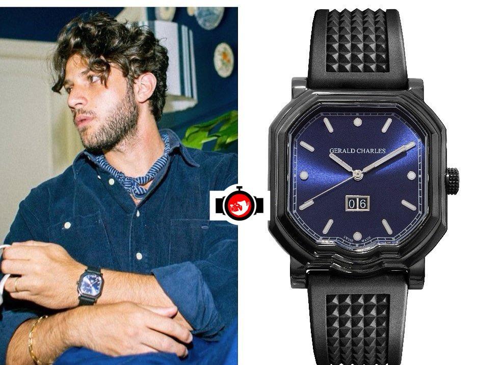 actor Chay Suede spotted wearing a Gerald Charles 