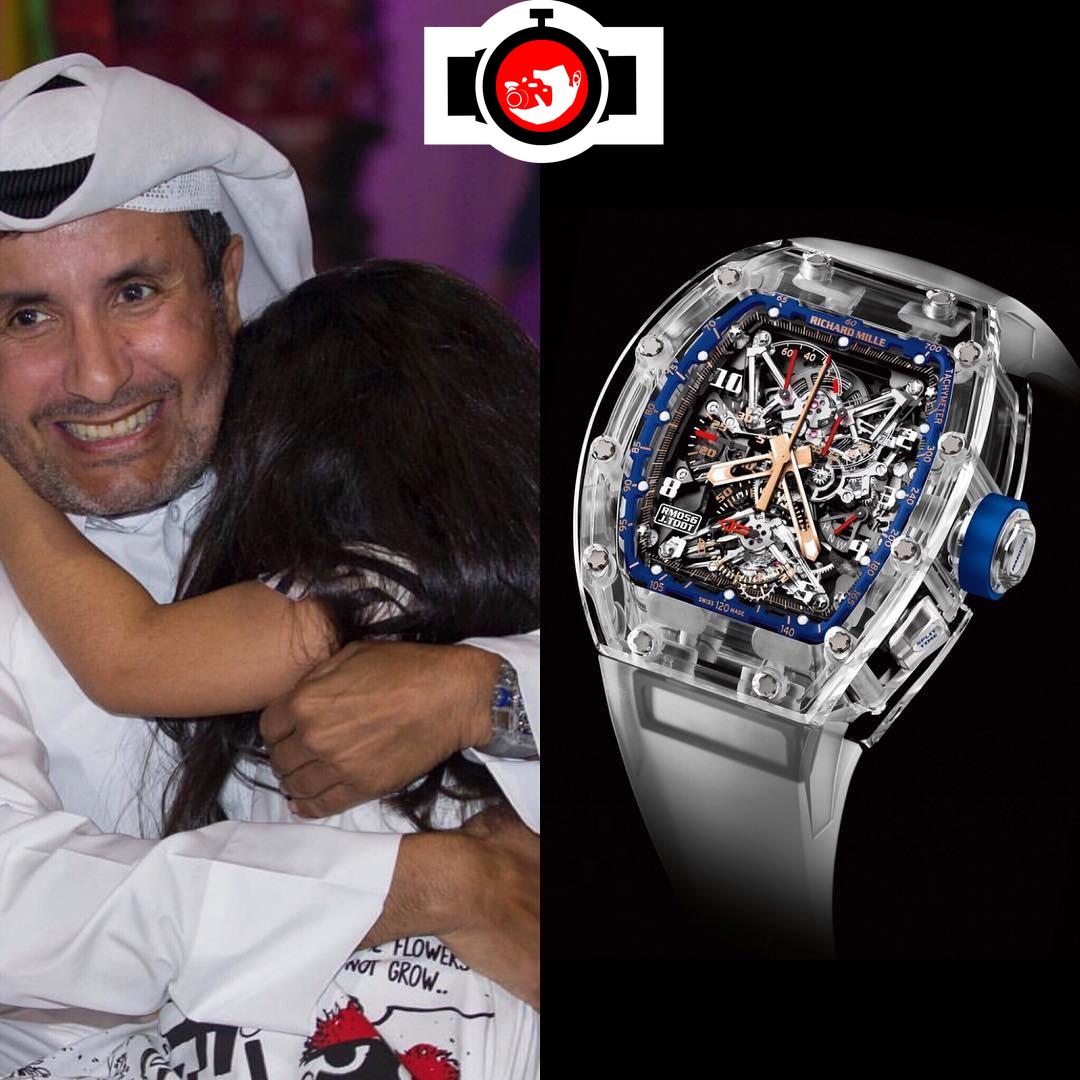 politician Mohammed Bin Khalifa Al Thani spotted wearing a Richard Mille RM56