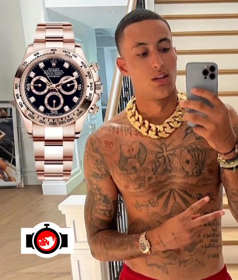 basketball player Kyle Kuzma spotted wearing a Rolex 