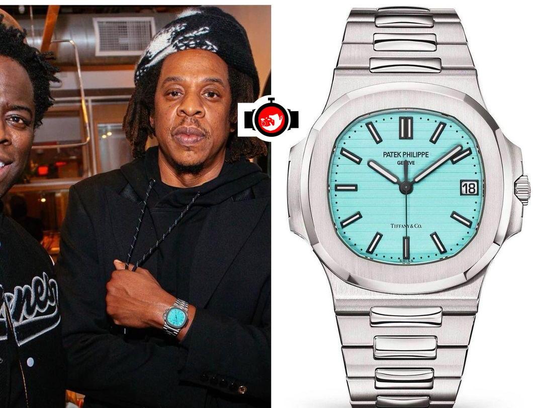 Exploring Jay-Z's Impressive Watch Collection: 'THE FIRST' Stainless Steel Patek Philippe Nautilus