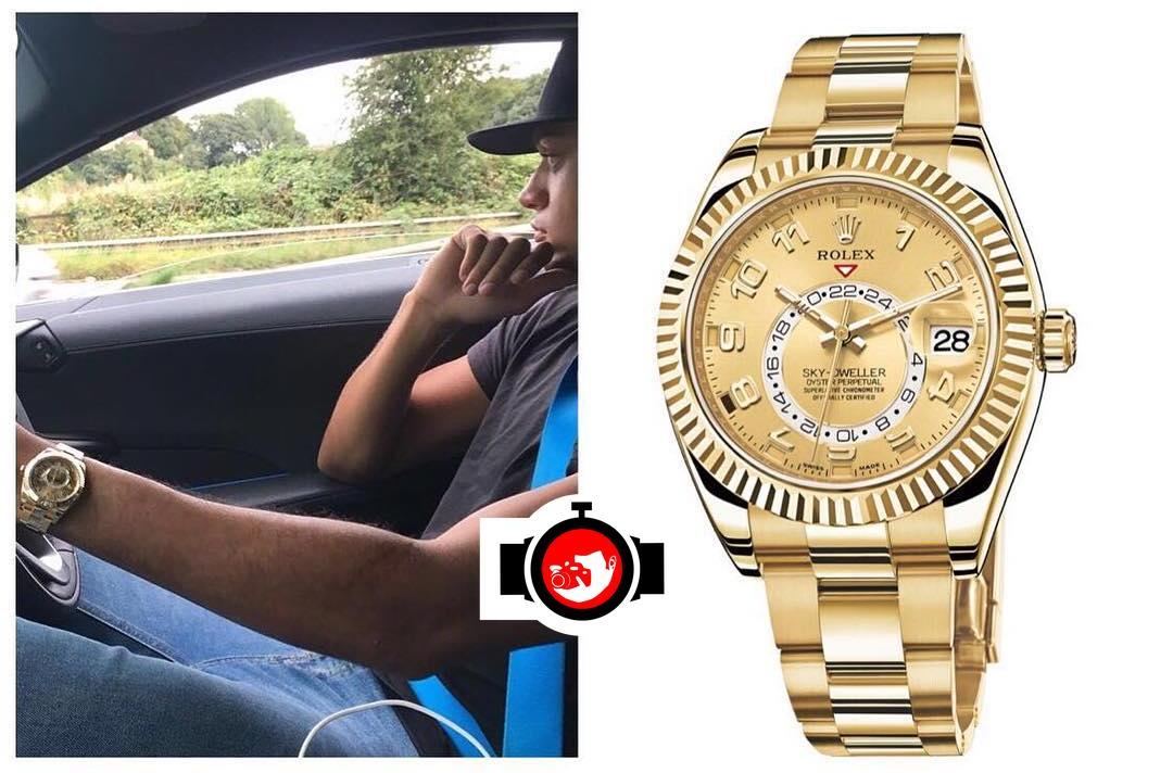 youtuber Gonth spotted wearing a Rolex 