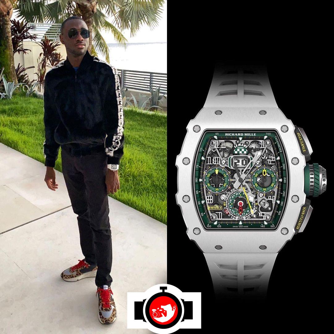 business man Danny Oyekan spotted wearing a Richard Mille RM11-03
