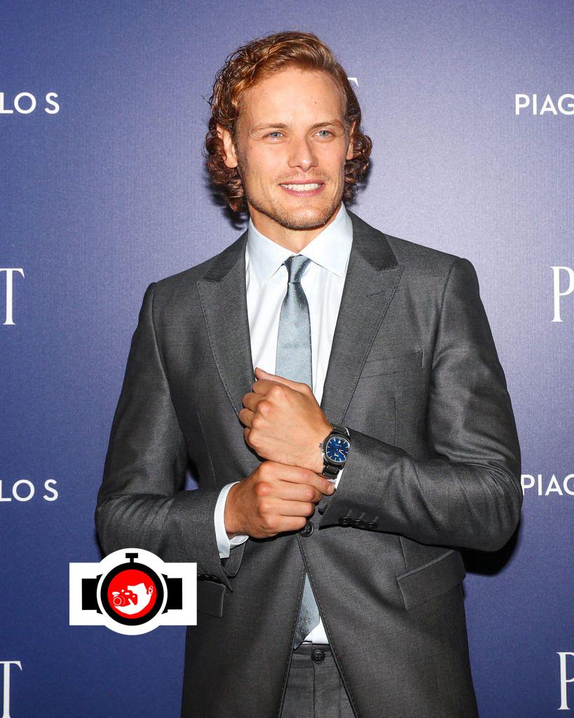 actor Sam Heughan spotted wearing a Piaget 