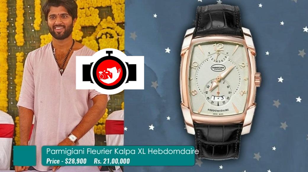 The Many Watches of Vijay Devarakonda: A Closer Look into Parmigiani Fleurier Kalpa XL Hebdomdaire