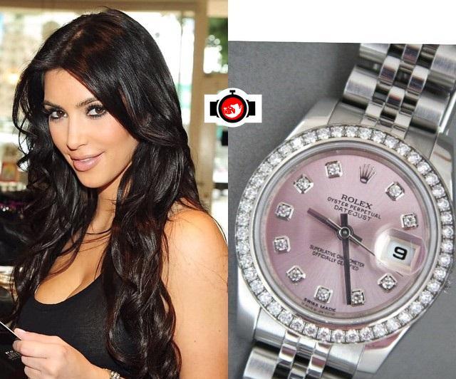 business man Kim Kardashian spotted wearing a Rolex 
