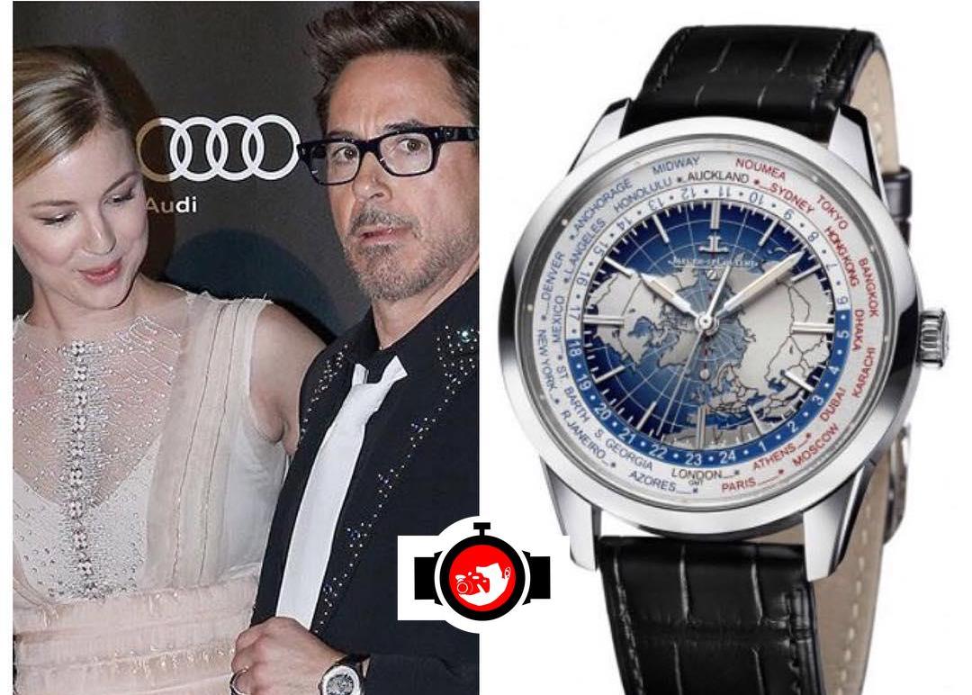 actor Robert Downey Jr spotted wearing a Jaeger LeCoultre 8108420