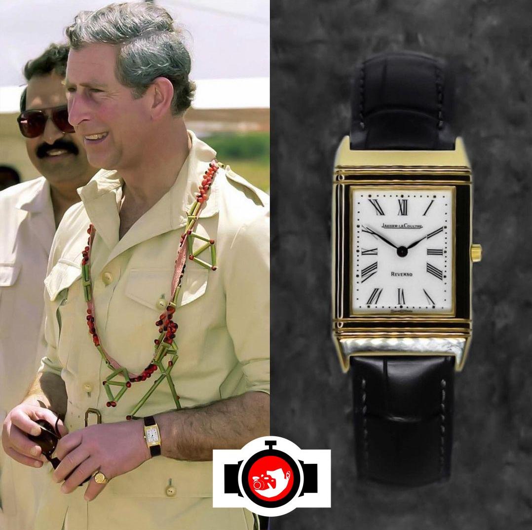 royal Prince Charles spotted wearing a Jaeger LeCoultre 140.105.1