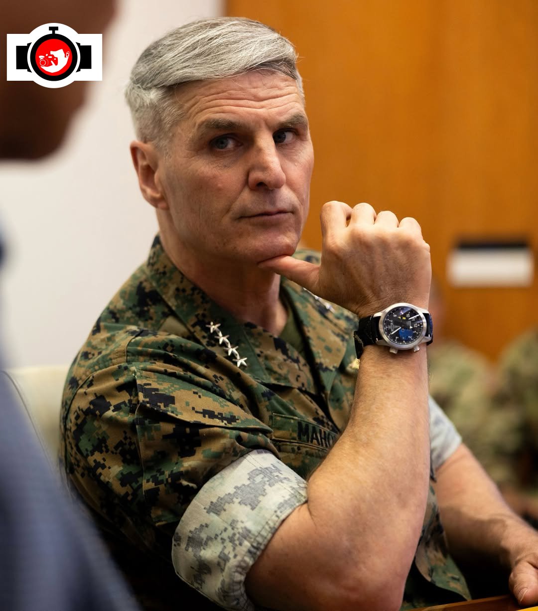 General Christopher J. Mahoney Spotted Wearing Bremont VMFA-242 Squadron Chronograph