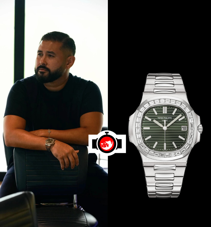 royal Tunku Ismail Ibni Sultan Ibrahim spotted wearing a Patek Philippe 5711/1300A