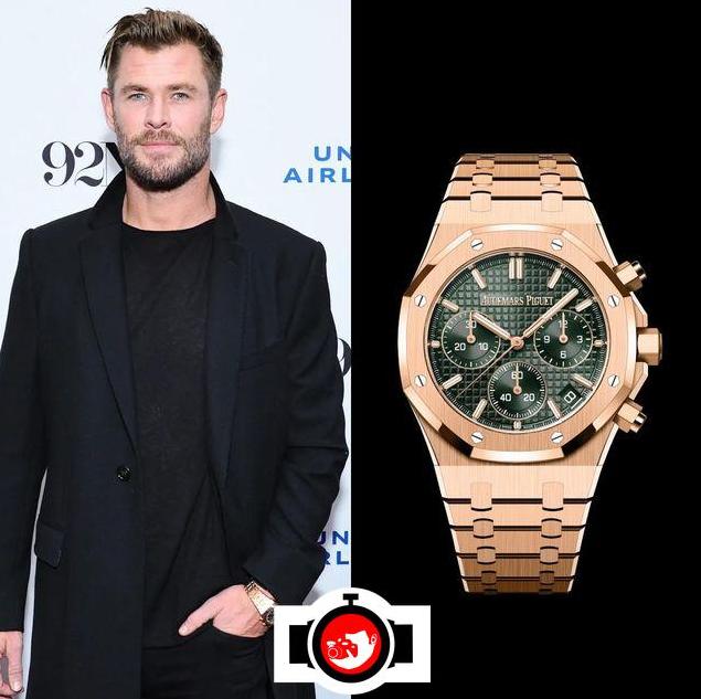 Chris Hemsworth's Royal Oak Chronograph 