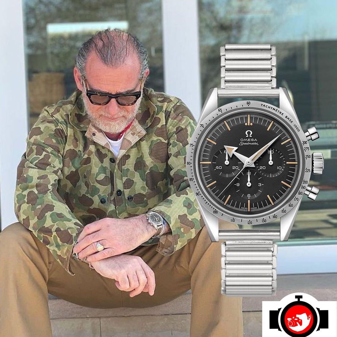 Alessandro Squarzi's Distinguished Watch Collection: The Stainless Steel Omega Speedmaster 57 Chronograph 