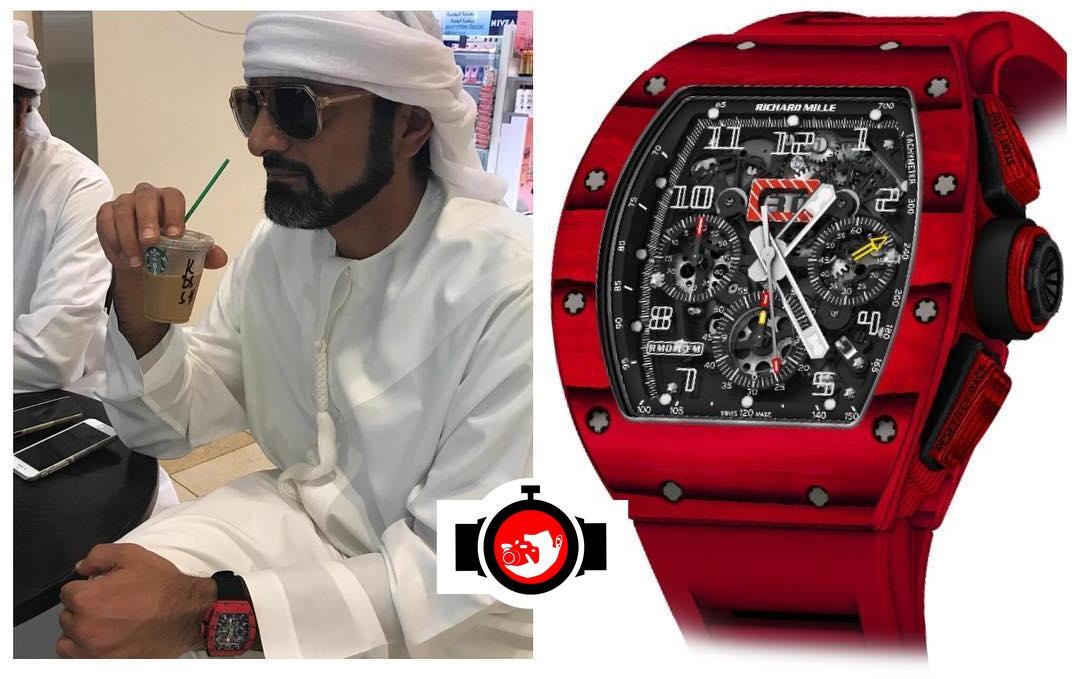 Ammar bin Humaid Al Nuaimi's Red Richard Mille Watch: A Limited Edition Treasure 