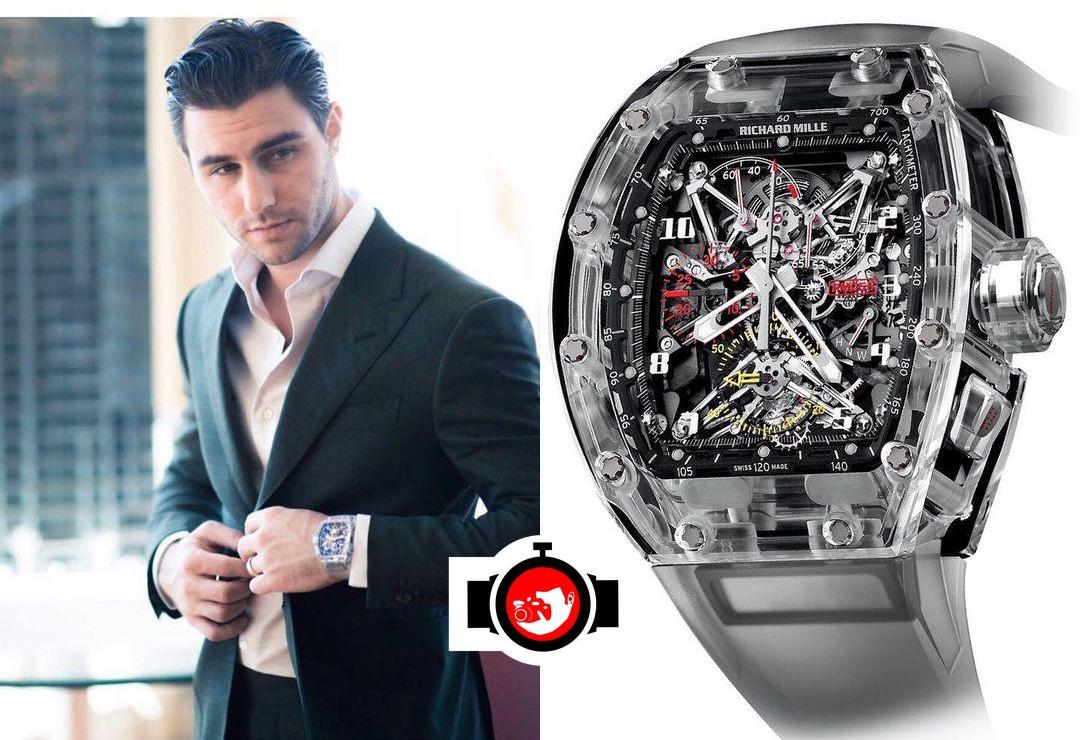 business man Steven Forkosh spotted wearing a Richard Mille RM56