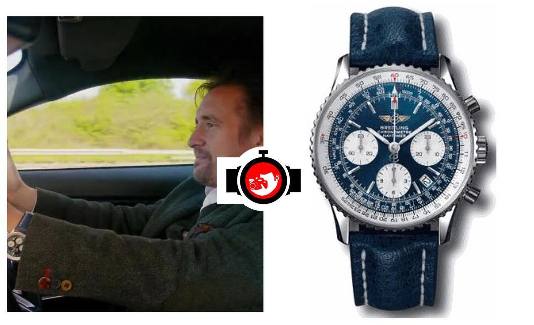 television presenter Richard Hammond spotted wearing a Breitling 
