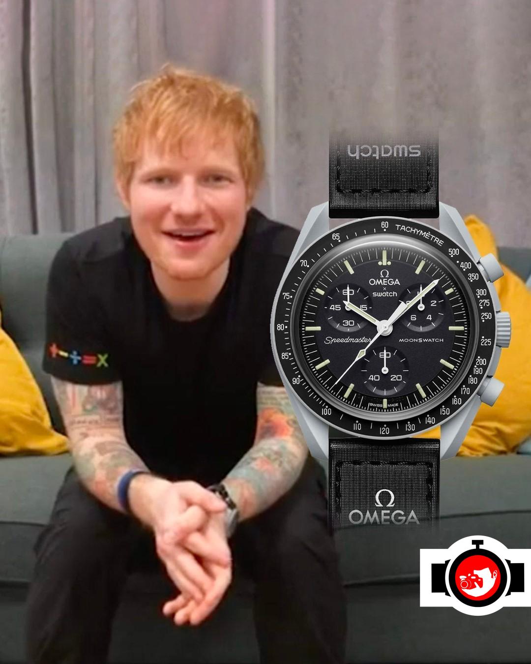 Ed Sheeran's Watch Collection: Exploring the Omega X Swatch MoonSwatch 