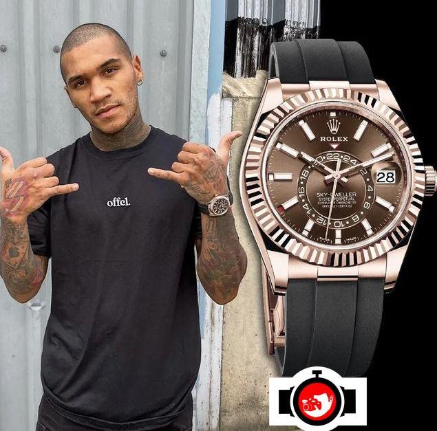 boxer Conor Benn spotted wearing a Rolex 