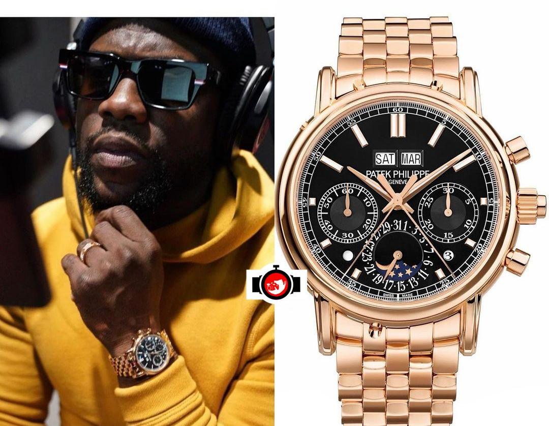 Inside Kevin Hart's Stunning Watch Collection: The Rose Gold Patek Philippe Split Seconds Chronograph With a Perpetual Calendar