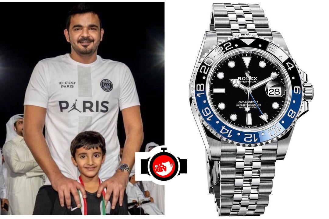 Joaan Bin Hamad Al Thani's Rolex Collection: The Stainless Steel GMT Master II on a Jubilee Strap