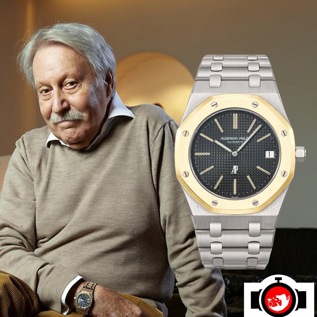 watchmaker Gerald Genta spotted wearing a Audemars Piguet 5402ST