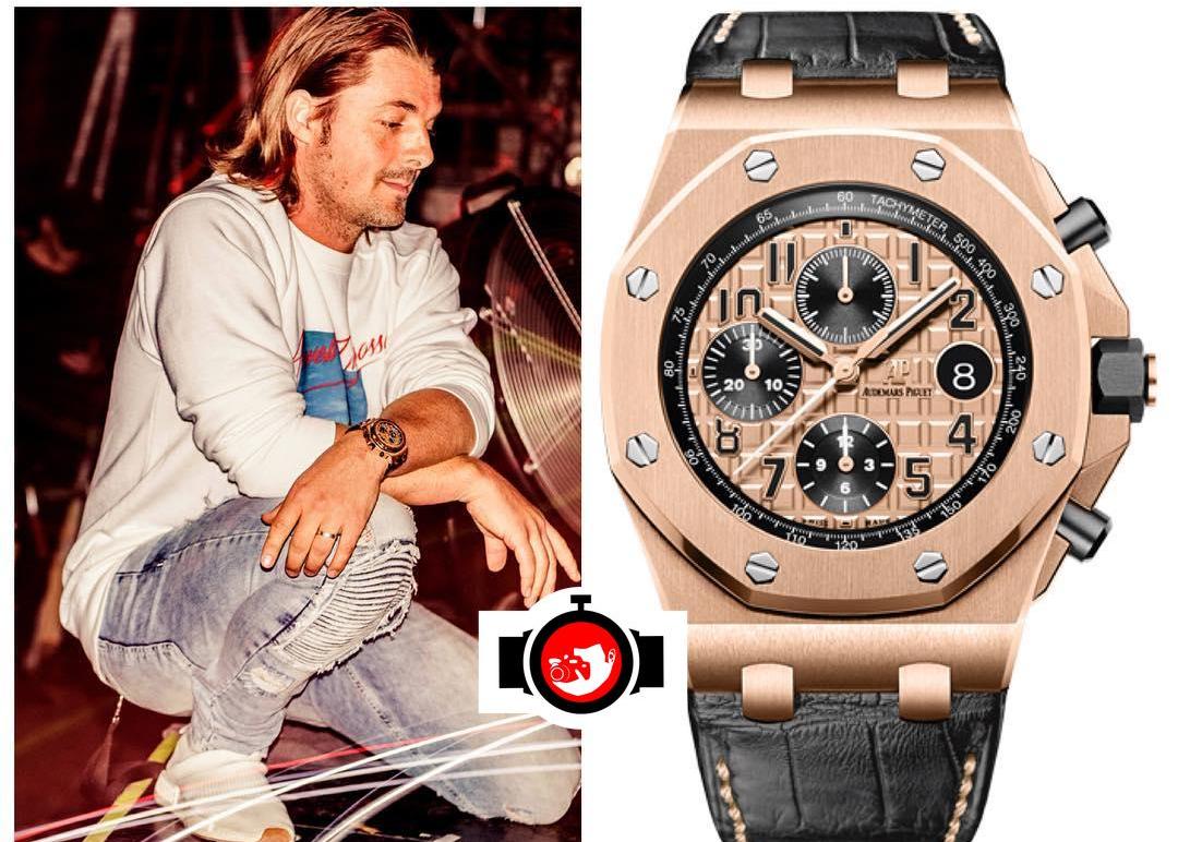 Axwell's Love for Luxurious Watch Collections: 18K Pink Gold Audemars Piguet Royal Oak Offshore
