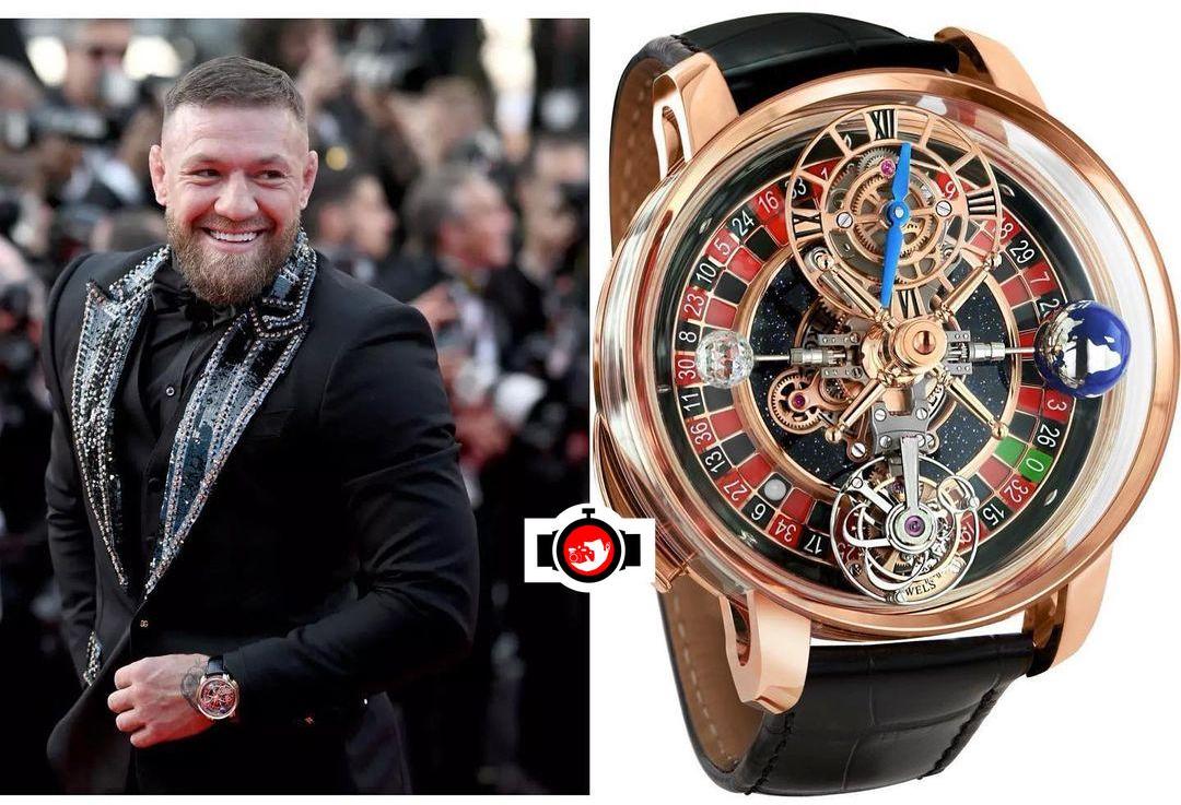 Conor McGregor's Luxury Watch Collection: The 18K Rose Gold Jacob & Co Astronomia Casino Dial