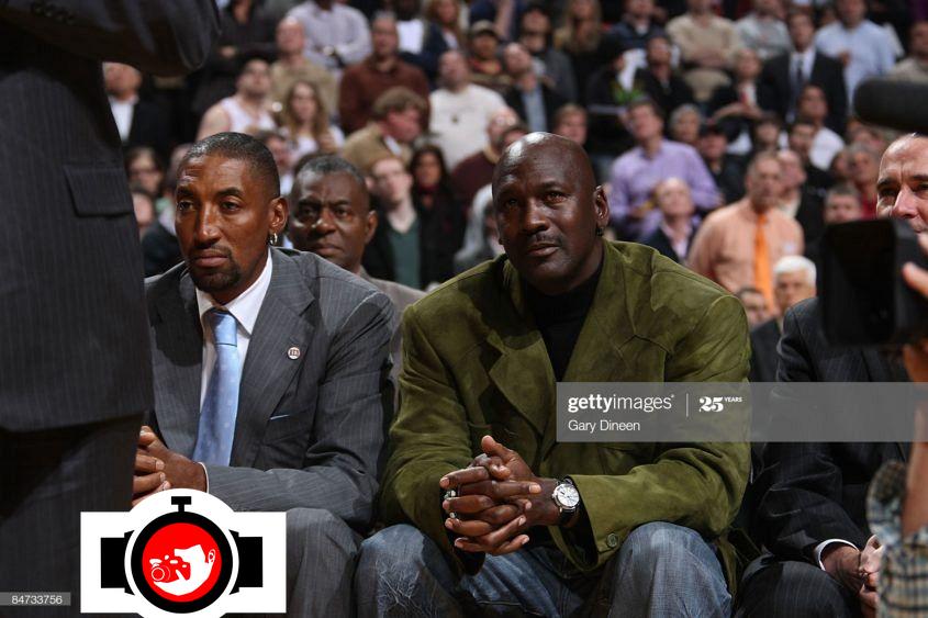 basketball player Michael Jordan spotted wearing a Audemars Piguet 