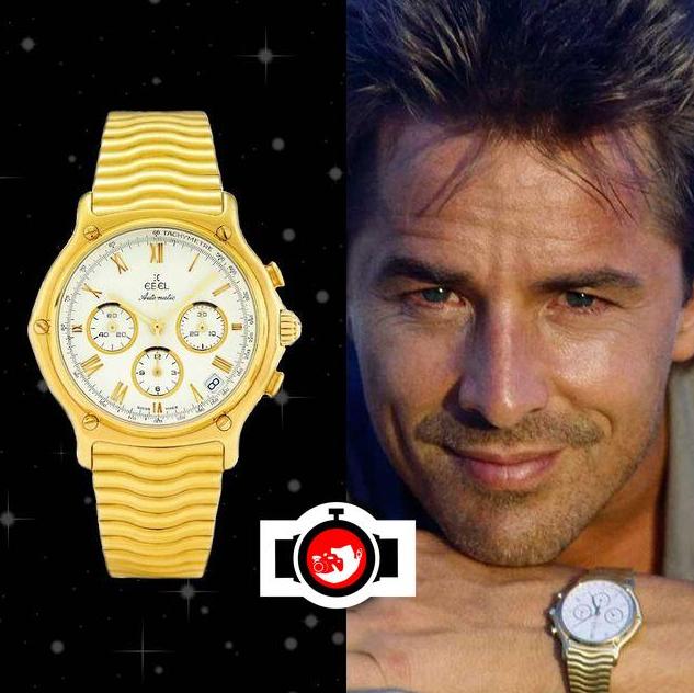 actor Don Johnson spotted wearing a Ebel 8134901