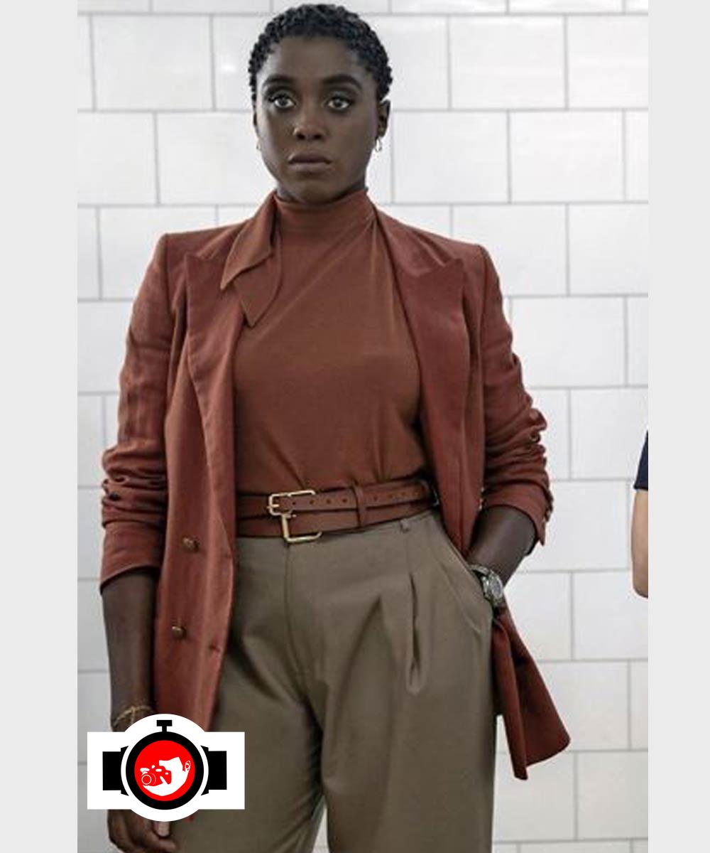 actor Lashana Lynch spotted wearing a Omega 
