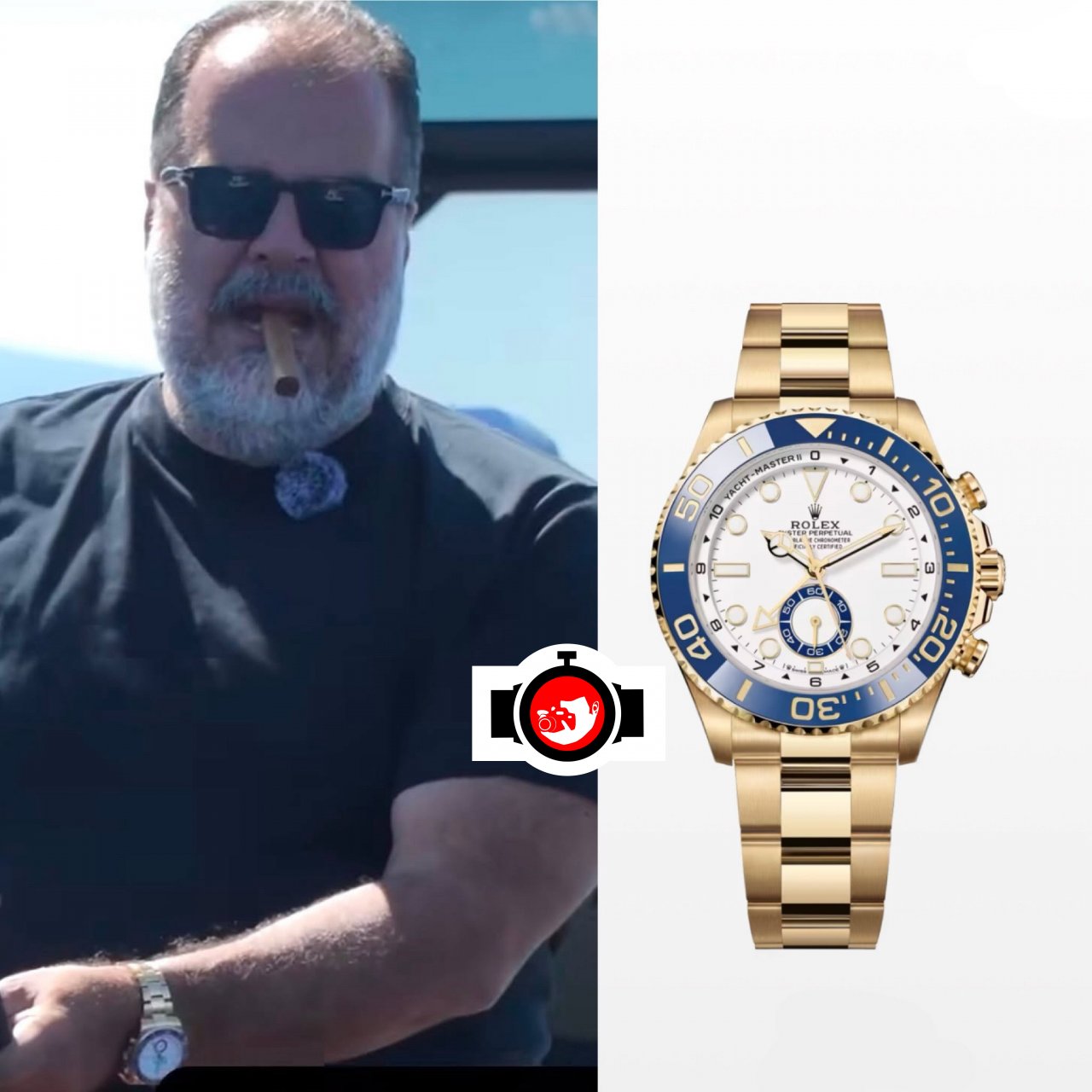 entrepreneur Nikolaas Pateras spotted wearing a Rolex 126688