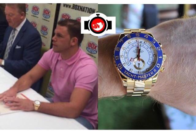 Boxer Conor Benn spotted wearing Rolex
