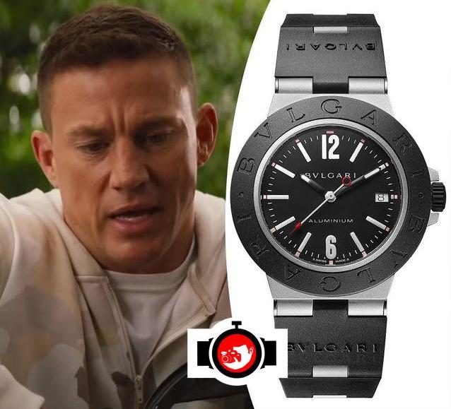 actor Channing Tatum spotted wearing a Bulgari 103445