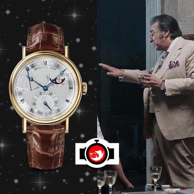 actor Al Pacino spotted wearing a Breguet 7137BA/11/9V6