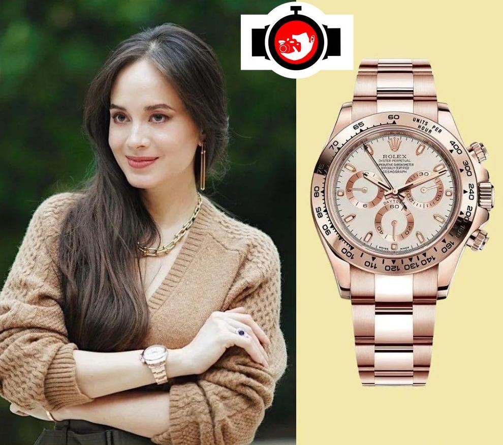 politician Lucy Torres-Gomez spotted wearing a Rolex 116505