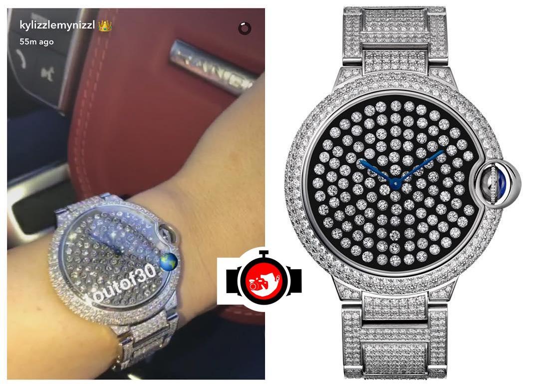 actor Kylie Jenner spotted wearing a Cartier 