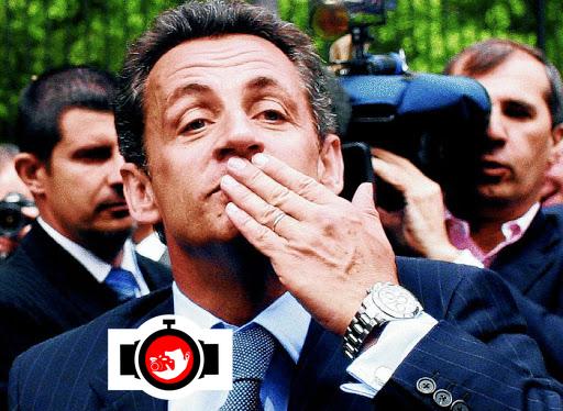 politician Nicolas Sarkozy spotted wearing a Rolex 