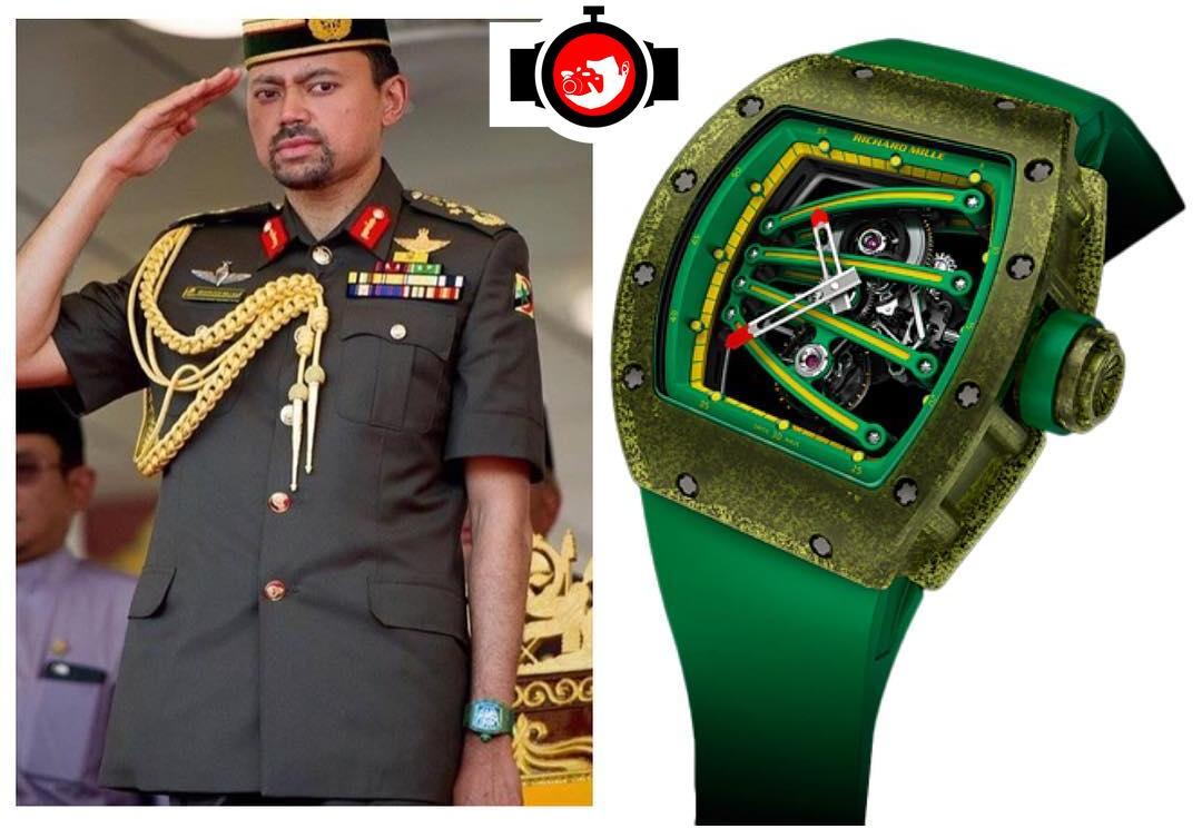 royal Darussalam spotted wearing a Richard Mille RM59-01