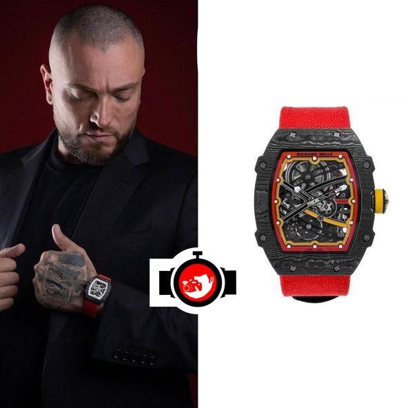 rapper Gué Pequeno spotted wearing a Richard Mille RM67-02