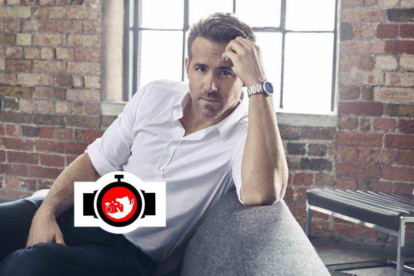 actor Ryan Reynolds spotted wearing a Piaget 