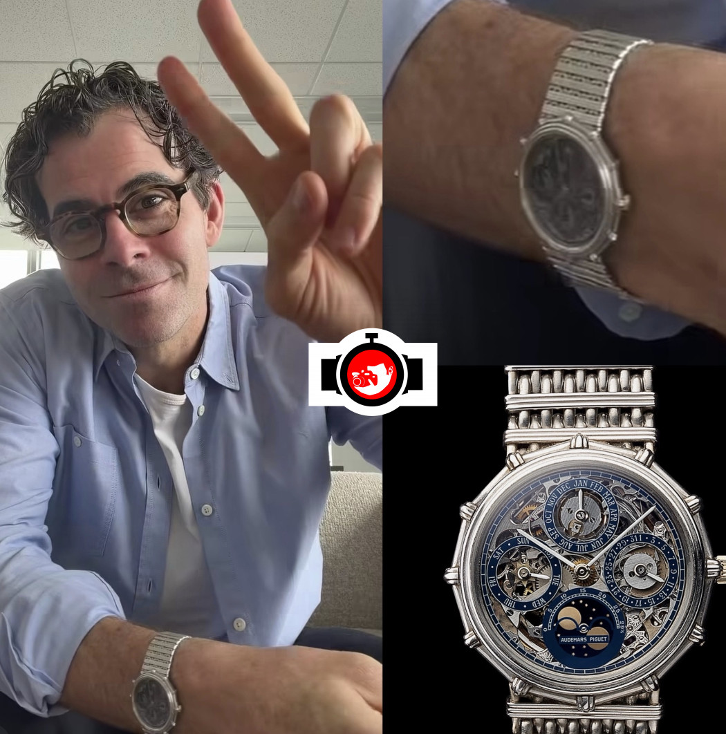 entrepreneur Adam Mosseri spotted wearing a Audemars Piguet 5564PT