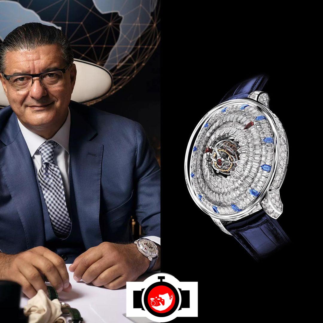 watchmaker Jacob Arabo spotted wearing a Jacob & Co 