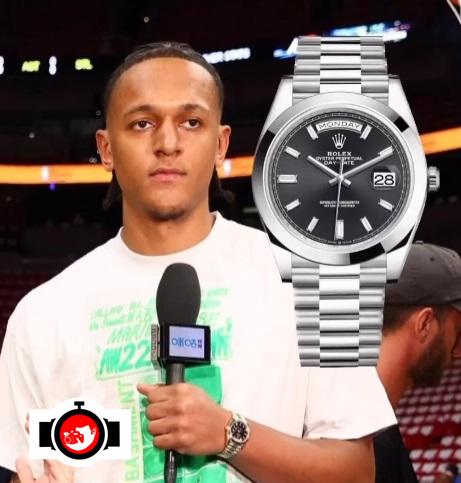 basketball player Paolo Banchero spotted wearing a Rolex 
