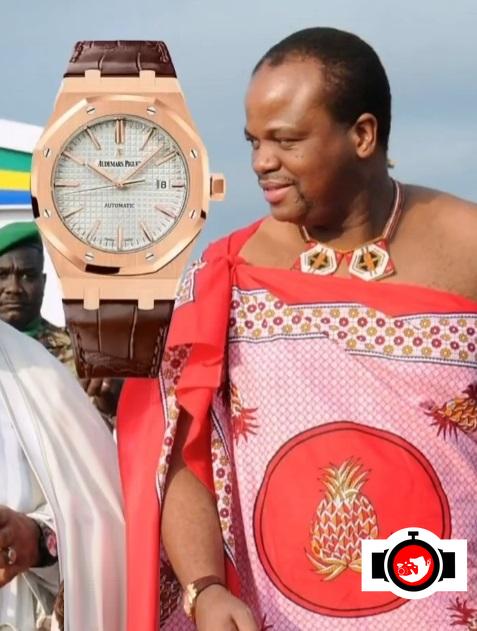 royal Mswati Iii spotted wearing a Audemars Piguet 