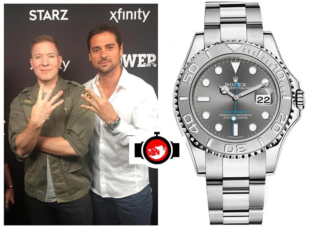 actor J.R. Ramirez spotted wearing a Rolex 116622