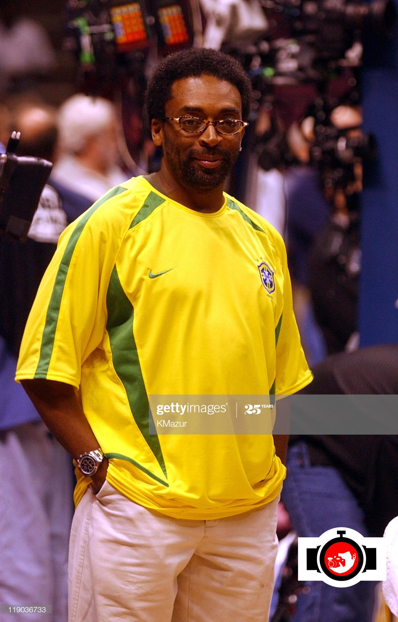 film director Spike Lee spotted wearing a Rolex 116520