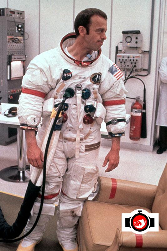 astronaut Alan Shepard spotted wearing a Omega 