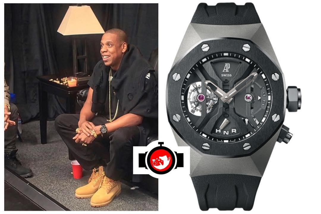 A Sneak Peek Inside Jay-Z's Luxurious Watch Collection: Audemars Piguet Royal Oak GMT Tourbillon Concept