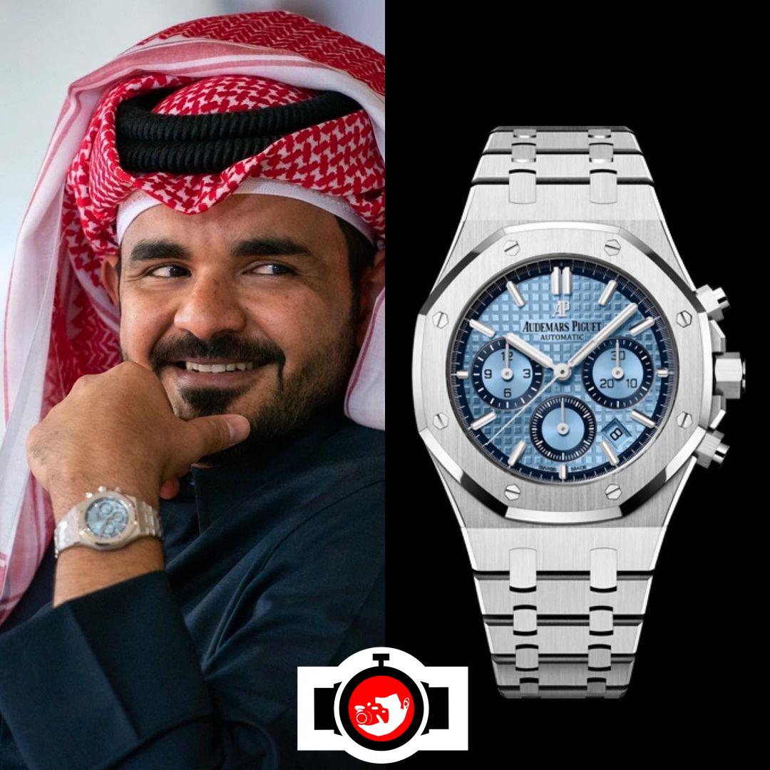 Inside Joaan Bin Hamad Al Thani's Collection: The Audemars Piguet Royal Oak Chronograph 38mm in White Gold
