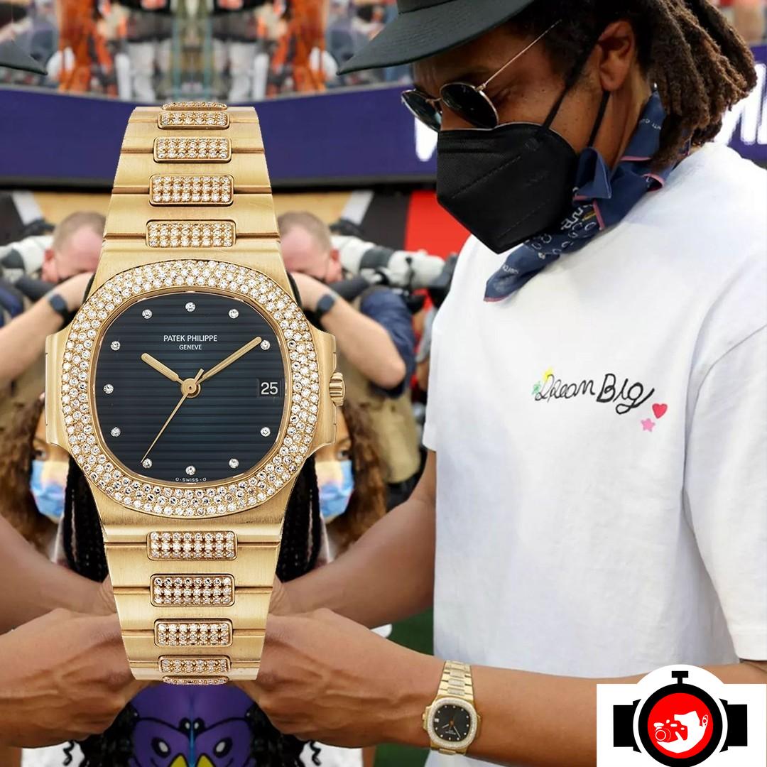 Unveiling Jay-Z's Most Luxurious Watch: Patek Philippe Nautilus in Yellow Gold and Diamonds